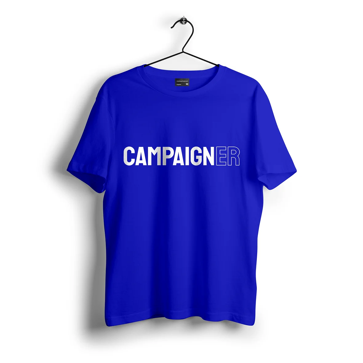Camiseta blanca estampada